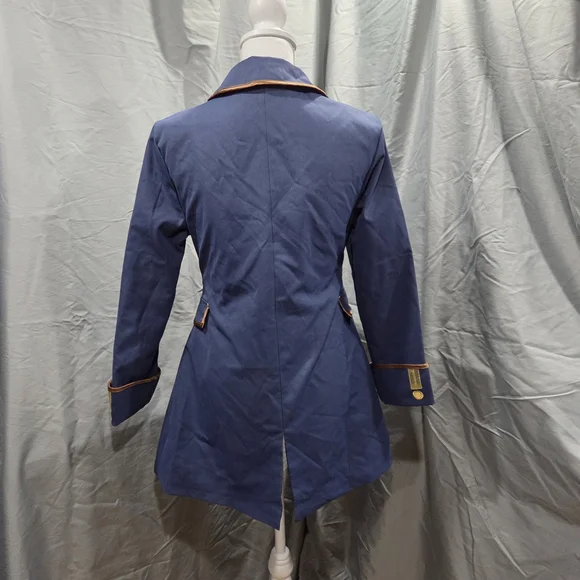 Disney Cruise Line Sailor Captain Blue Jacket Size Youth XXL Or Prince - Picture 2 of 4